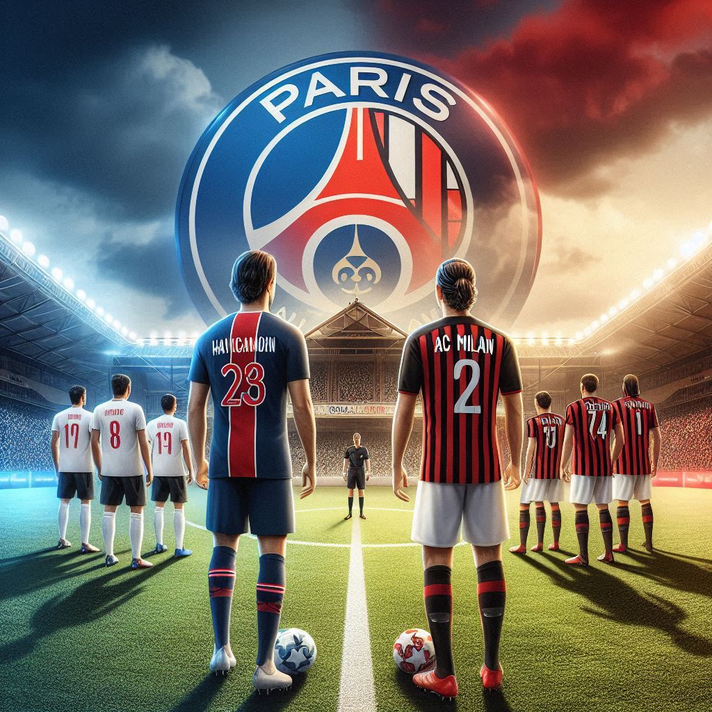 PSG vs AC Milan Lineups