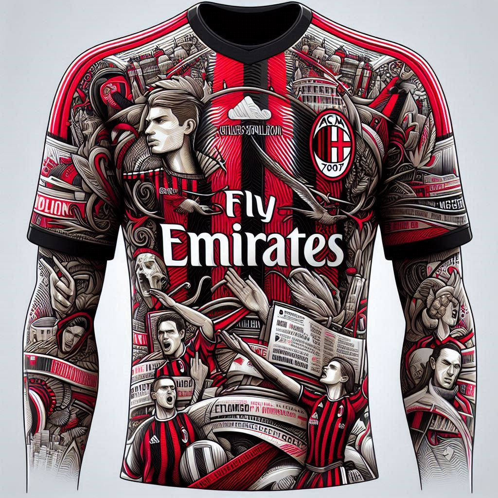 Design of AC Milan 2006/07 Away Shirt