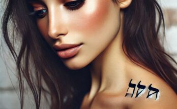 Price of a Tattoo in Hebrew on Arm קולין ברייס