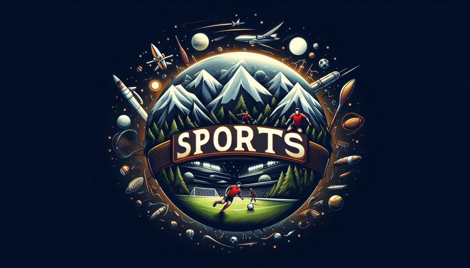 Top 10 sports names and their origins, showcasing famous sports.