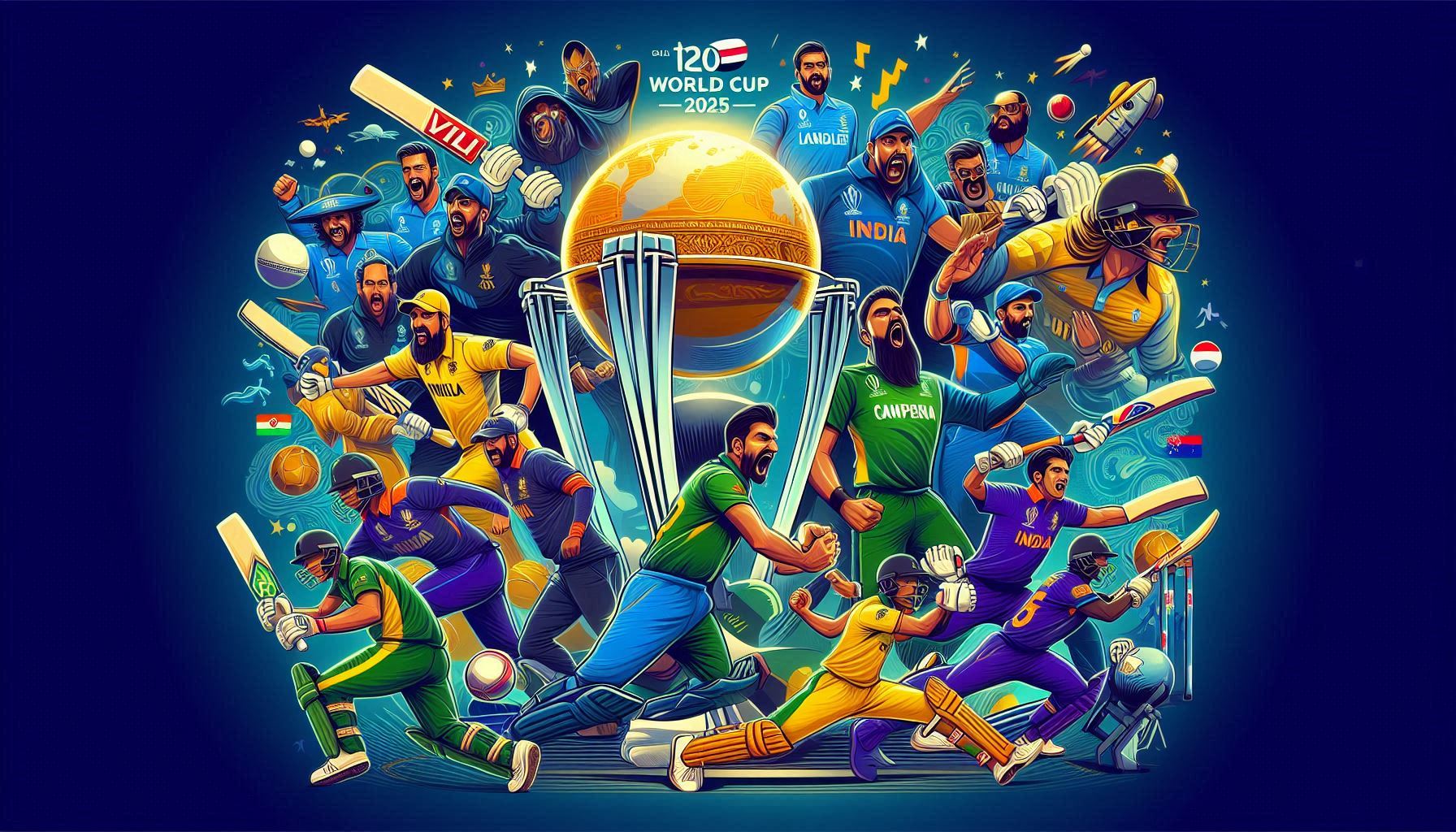 T20 World Cup 2025 match schedule and participating teams