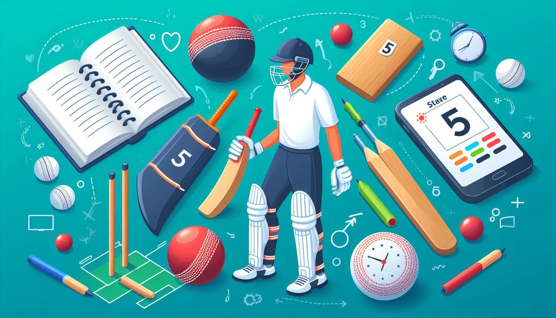 Beginner tips on how to prepare for a cricket match